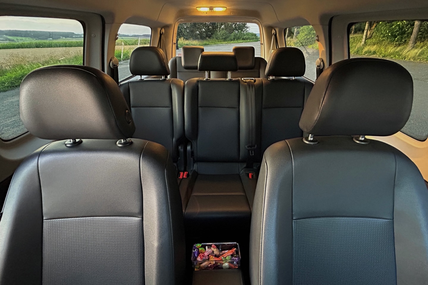 Taxi interior -photo placeholder